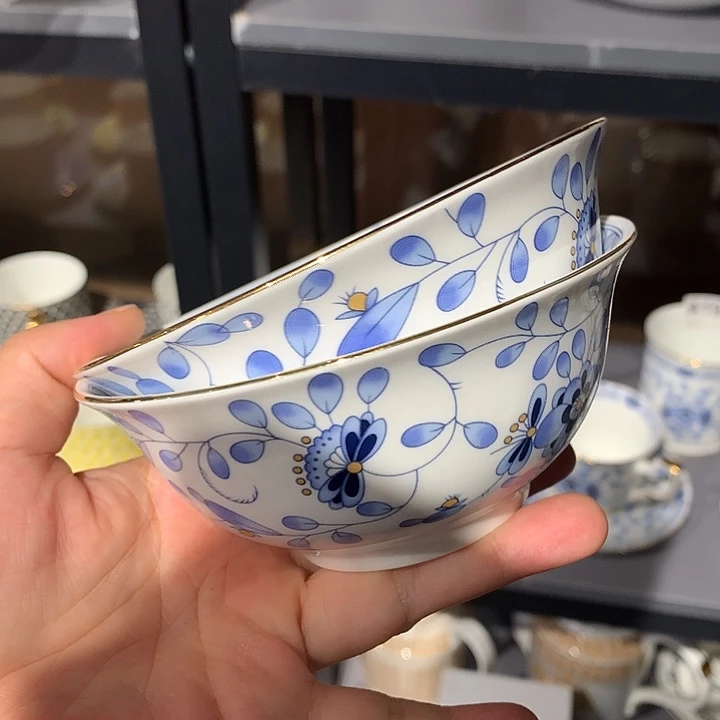 瓷片六个碗六个碗