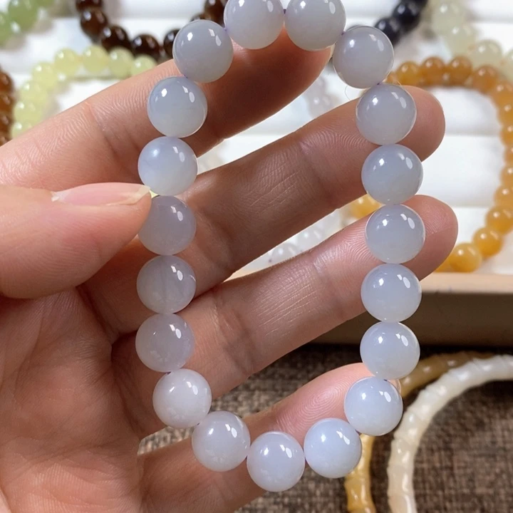 和田玉未镶嵌手串