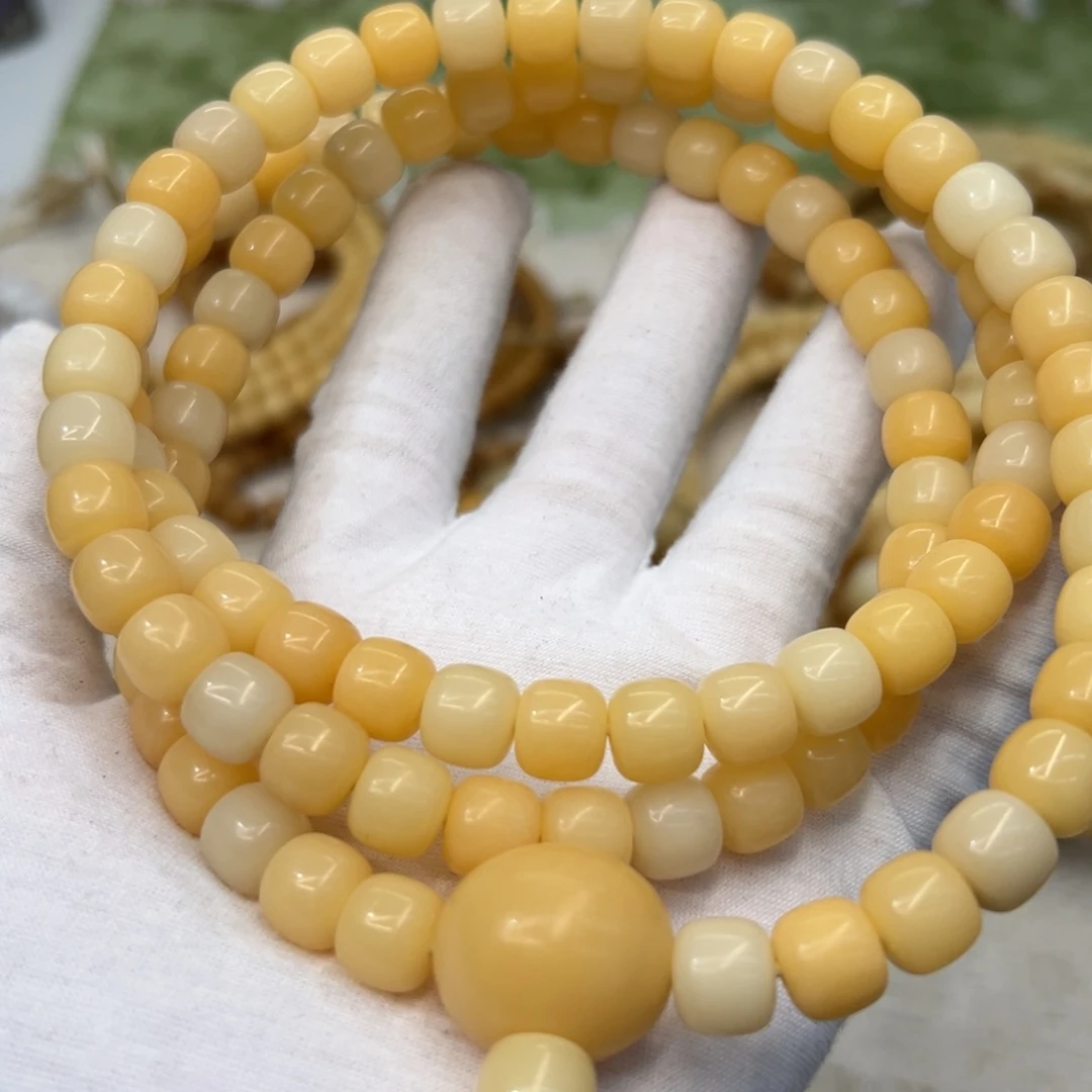 菩提根/象牙果吊坠10缅小料微瑕念珠985