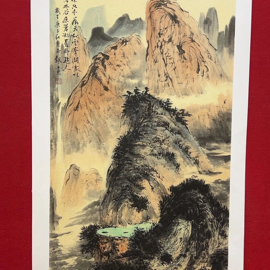 国画手绘国画作品