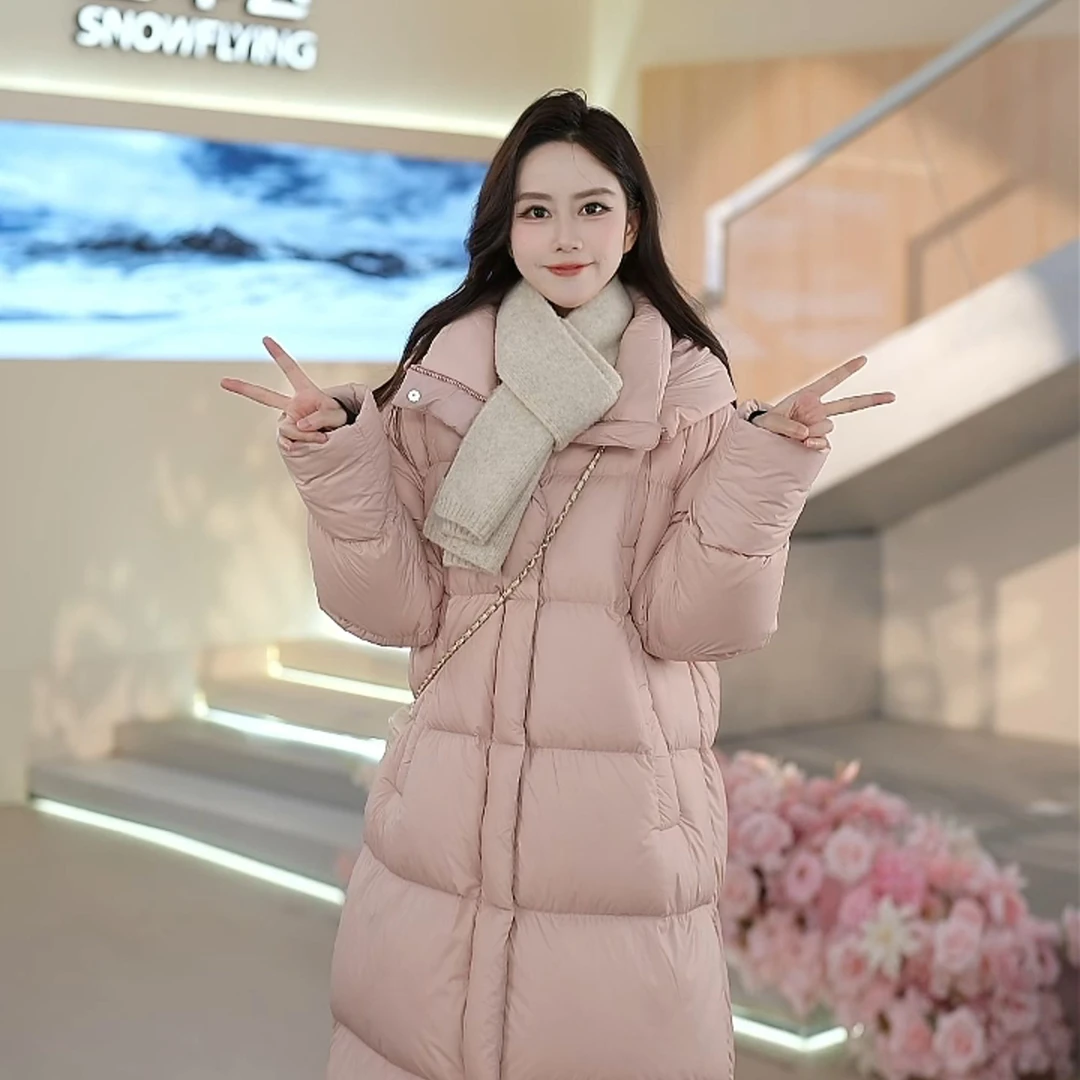 【商城同款新品】雪中飞女款多色韩版潮流女装羽绒服GQX301419808F