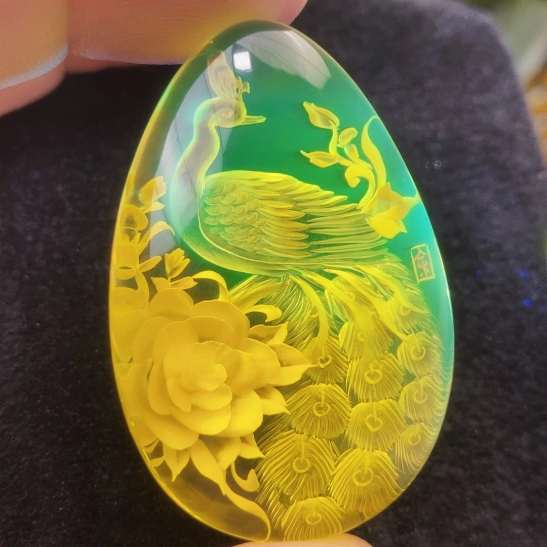 【闪购商品】金珀吊坠(不含链)未镶嵌