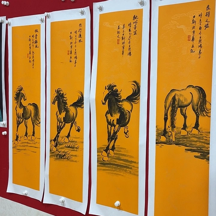 日新画作欣赏作品