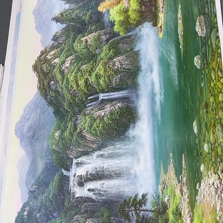 油画会一直欢欢喜喜我