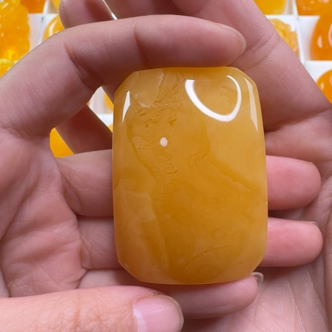 蜜蜡毛衣链未镶嵌