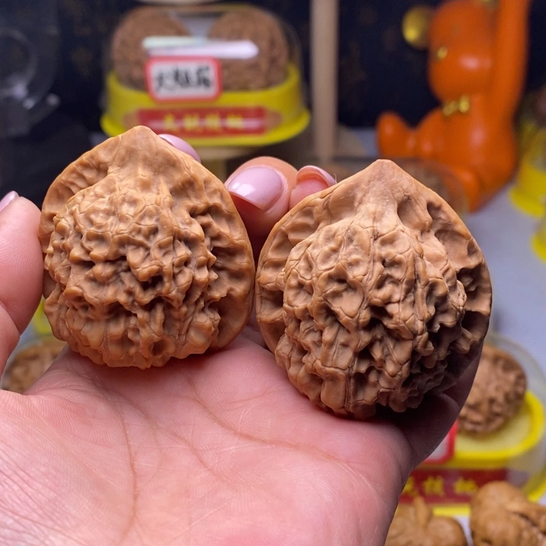 把件文玩核桃利官帽