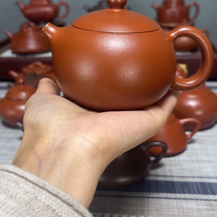 用***7茶壶紫砂全手工西施210cc
