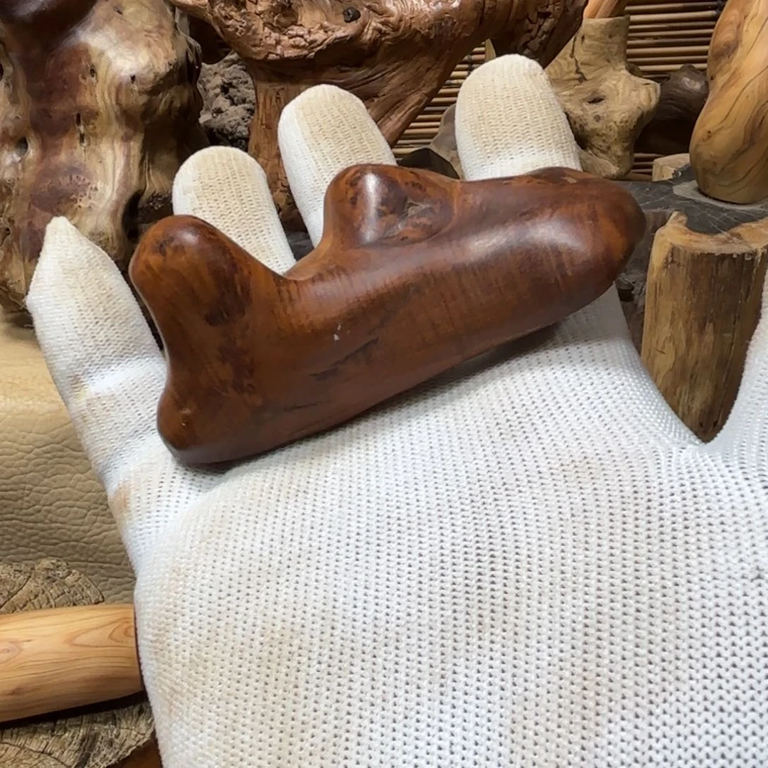 柏木（崖柏）沂****娃北太行随行手把件