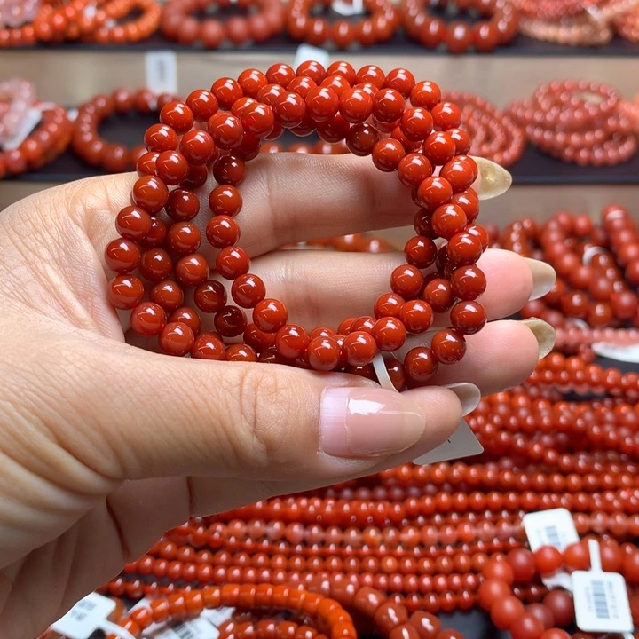 玛瑙/玉髓手串未镶嵌?****忆