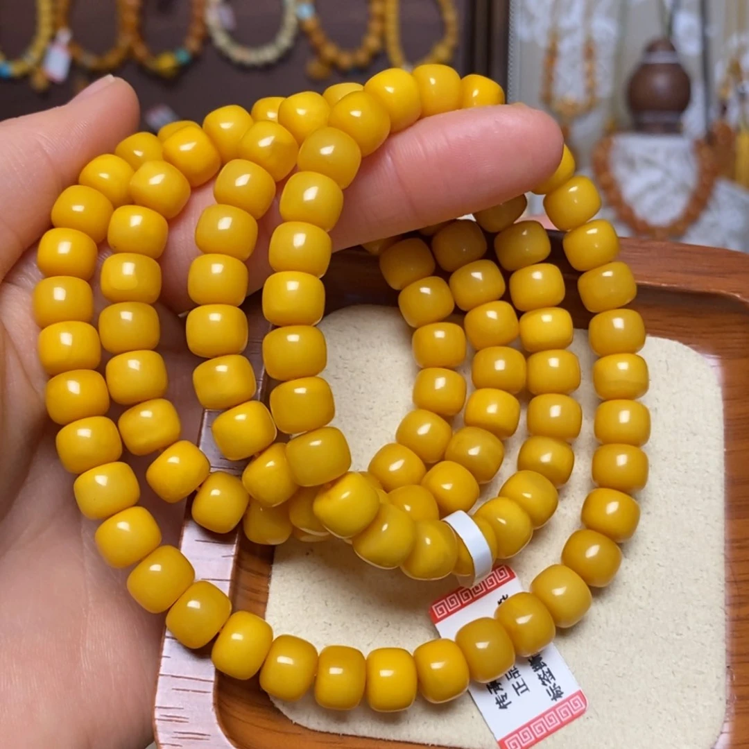 【闪购商品】蜜蜡颈饰未镶嵌项链