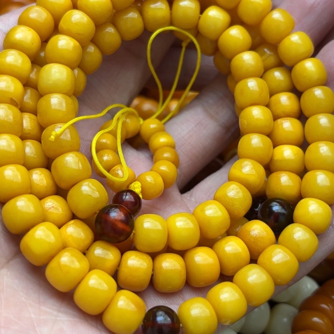 琥珀手链未镶嵌蜜蜡