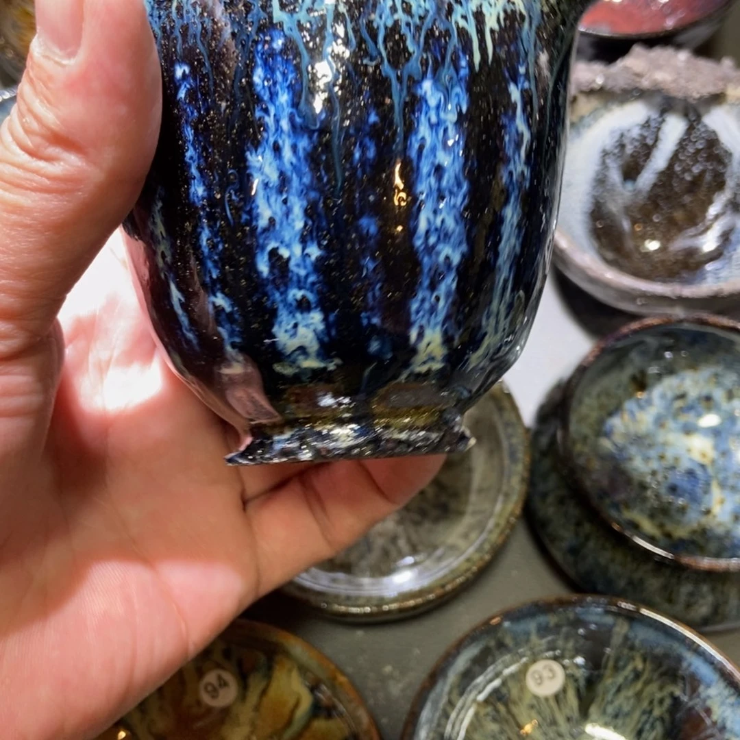 ༄***࿐茶盏154 建窑建盏壹铭建盏