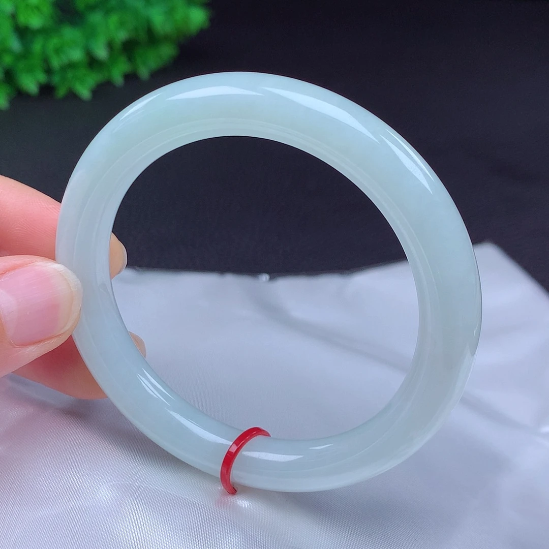 翡翠未镶嵌手镯54圈432213