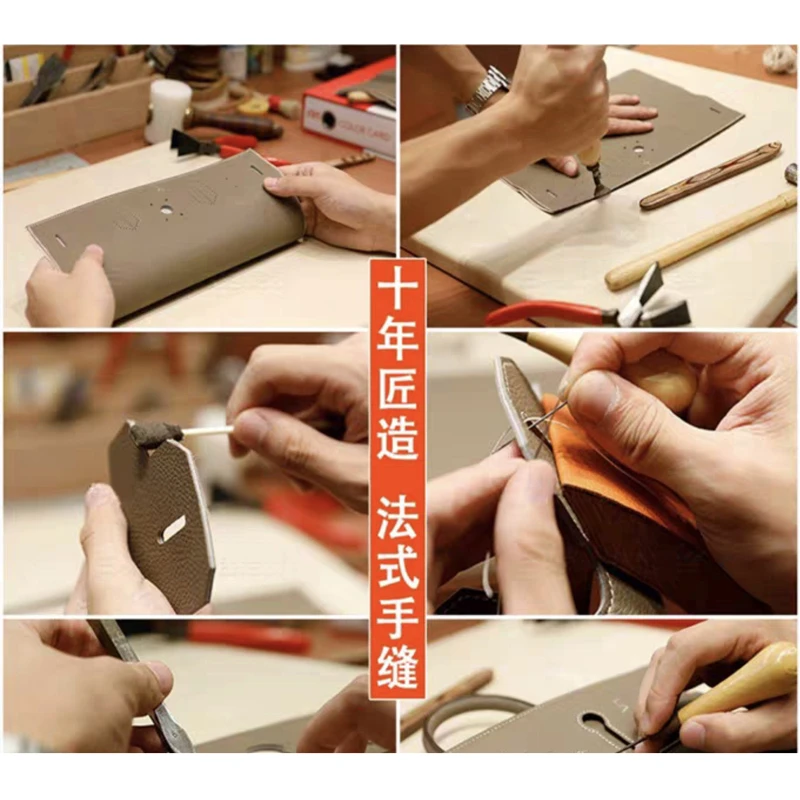 Z3046/8805/黑色Paiyuge高端订制手工时尚女士单肩斜挎手提包8805