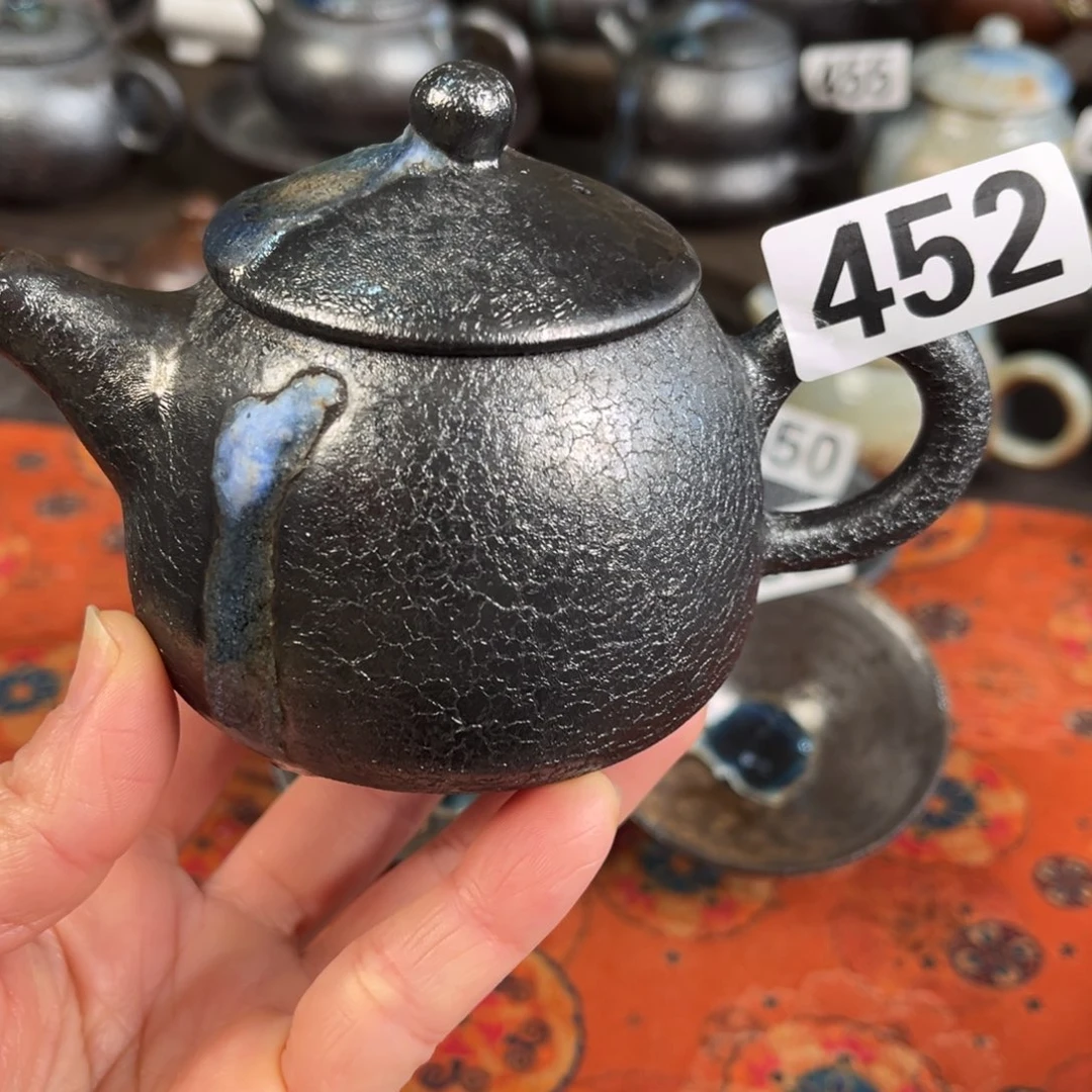 抖***号柴烧茶器主人杯杯柴烧