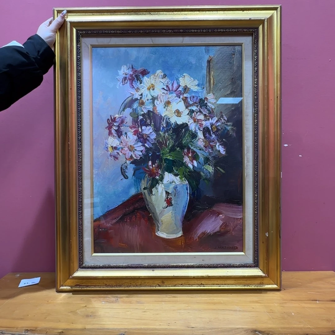 油画芯***魏615手绘作品欣赏