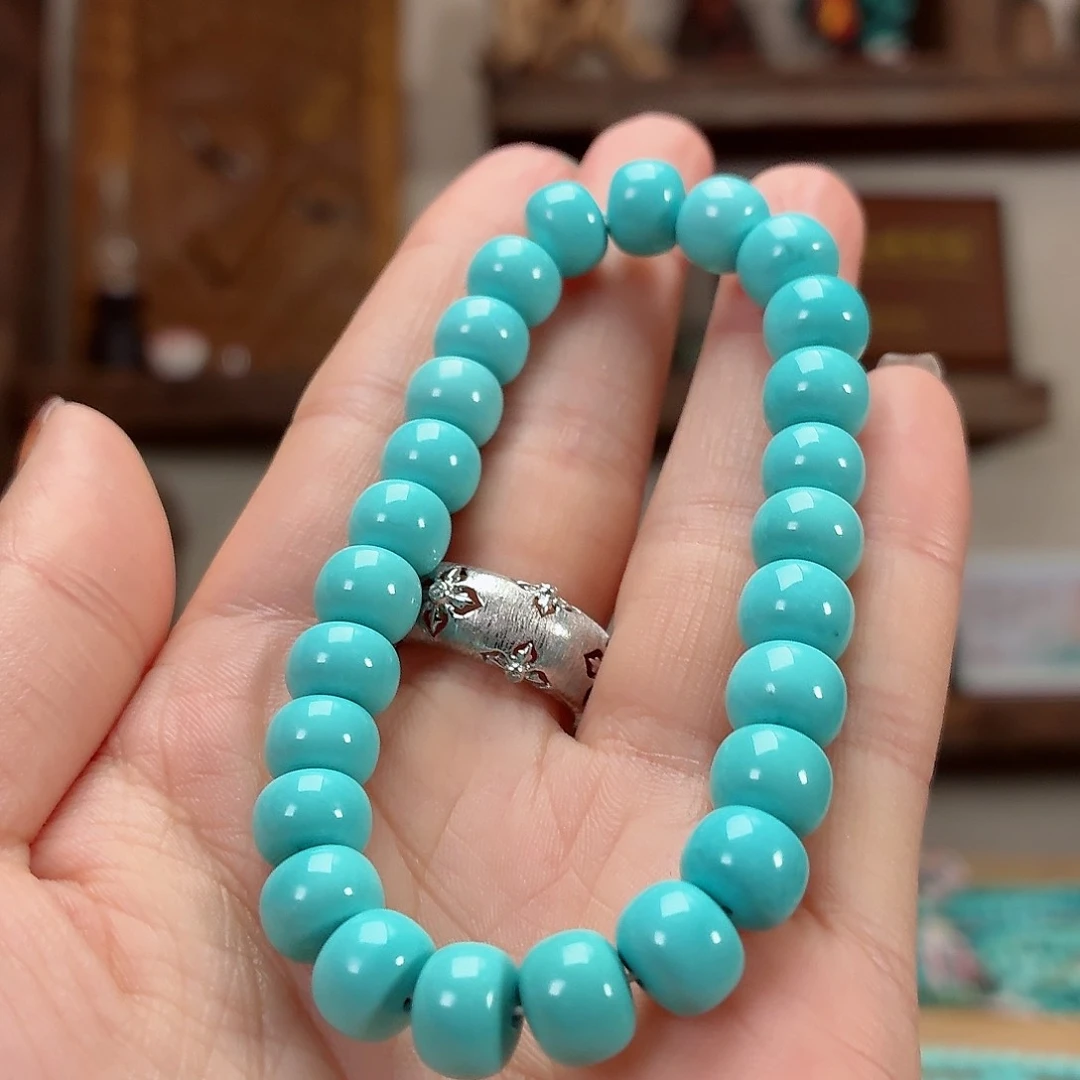 未镶嵌绿松石手链