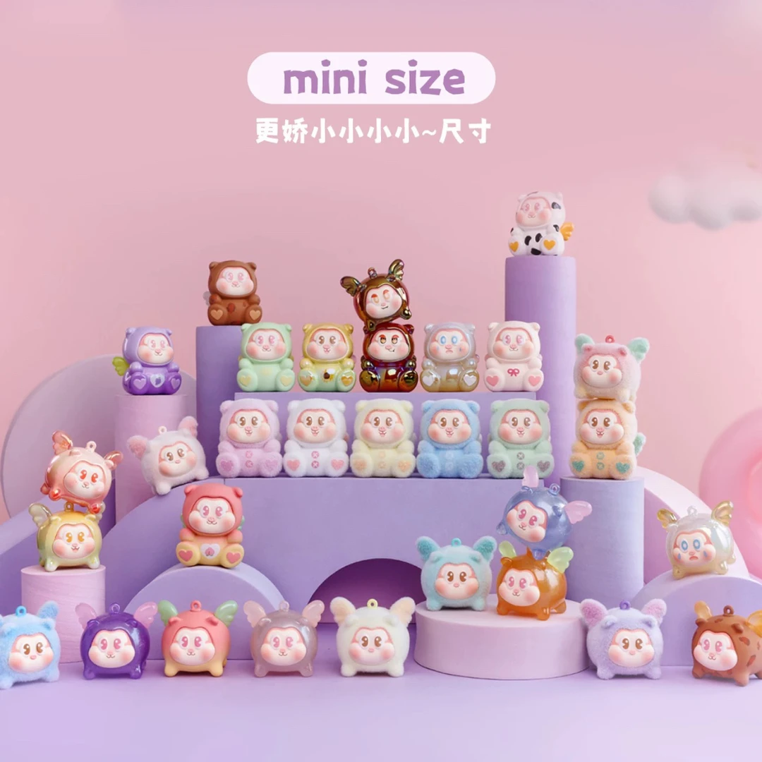 【拆盒】SLLO飞天小猪系列迷你盲盒可爱摆件送人礼物
