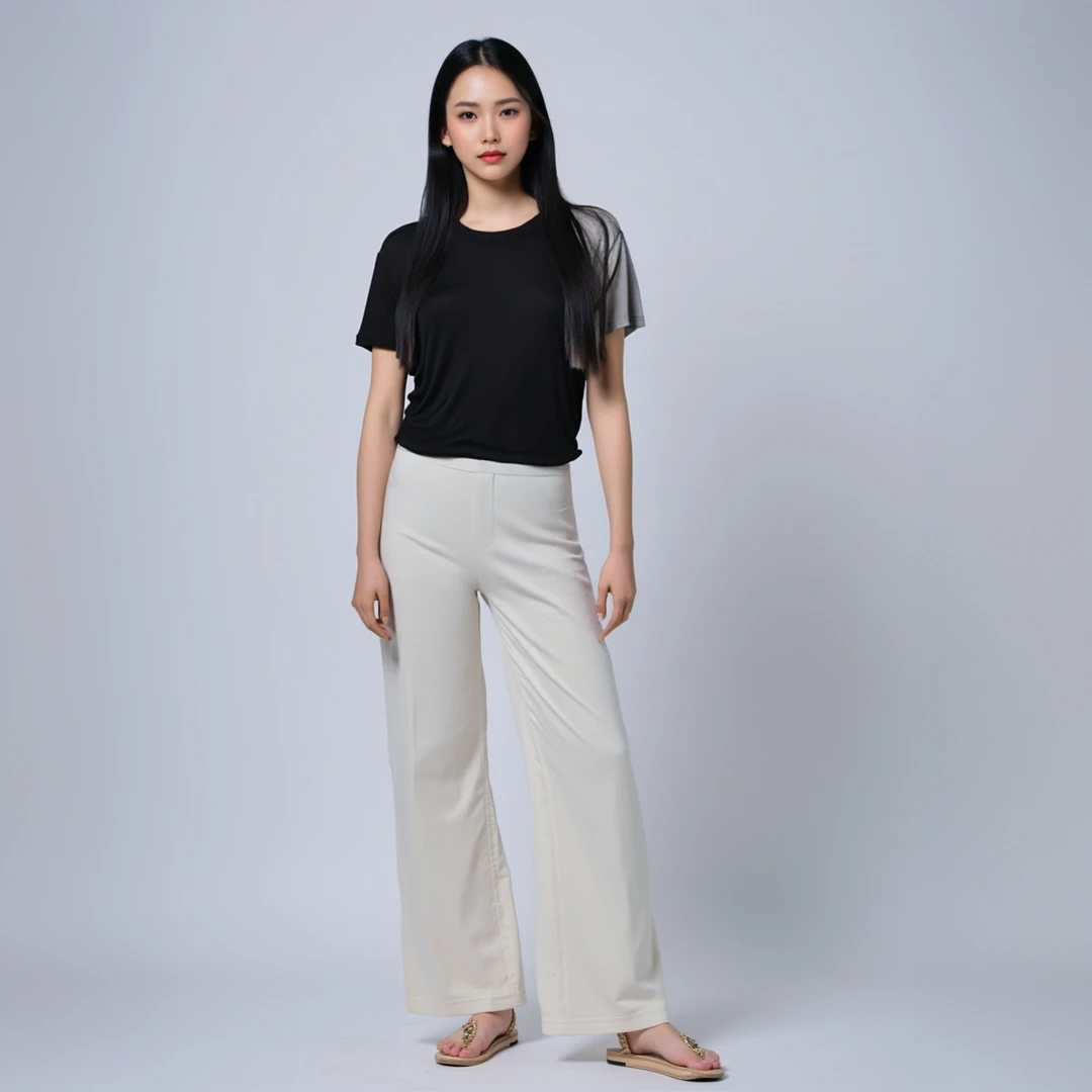 女款打底衫1029显身材正肩T恤女夏短袖显气质休闲百搭女人味上衣