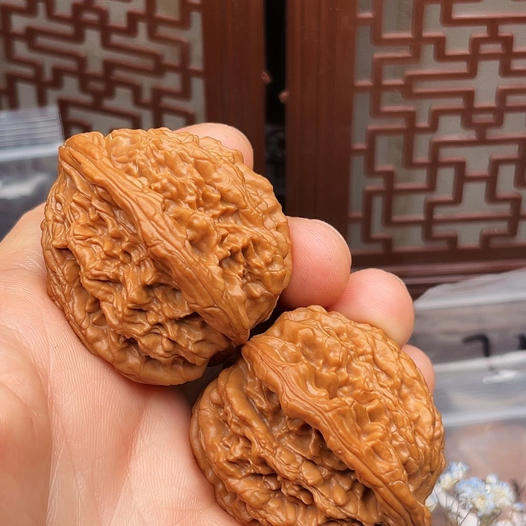 把件文玩核桃麦虎