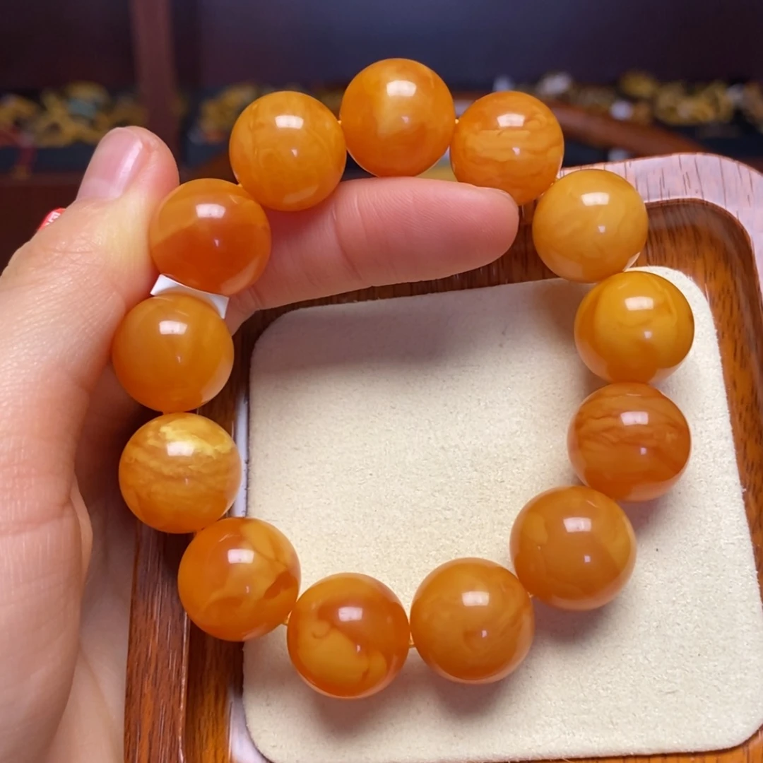 【闪购商品】蜜蜡手链未镶嵌手串