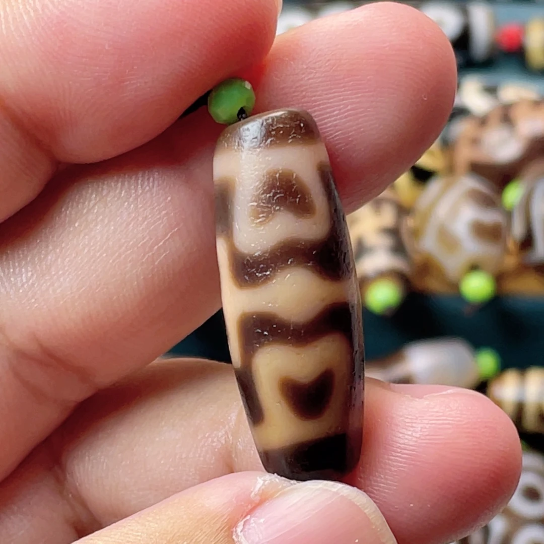 玛瑙/玉髓未镶嵌颈饰小卢莲心法杖