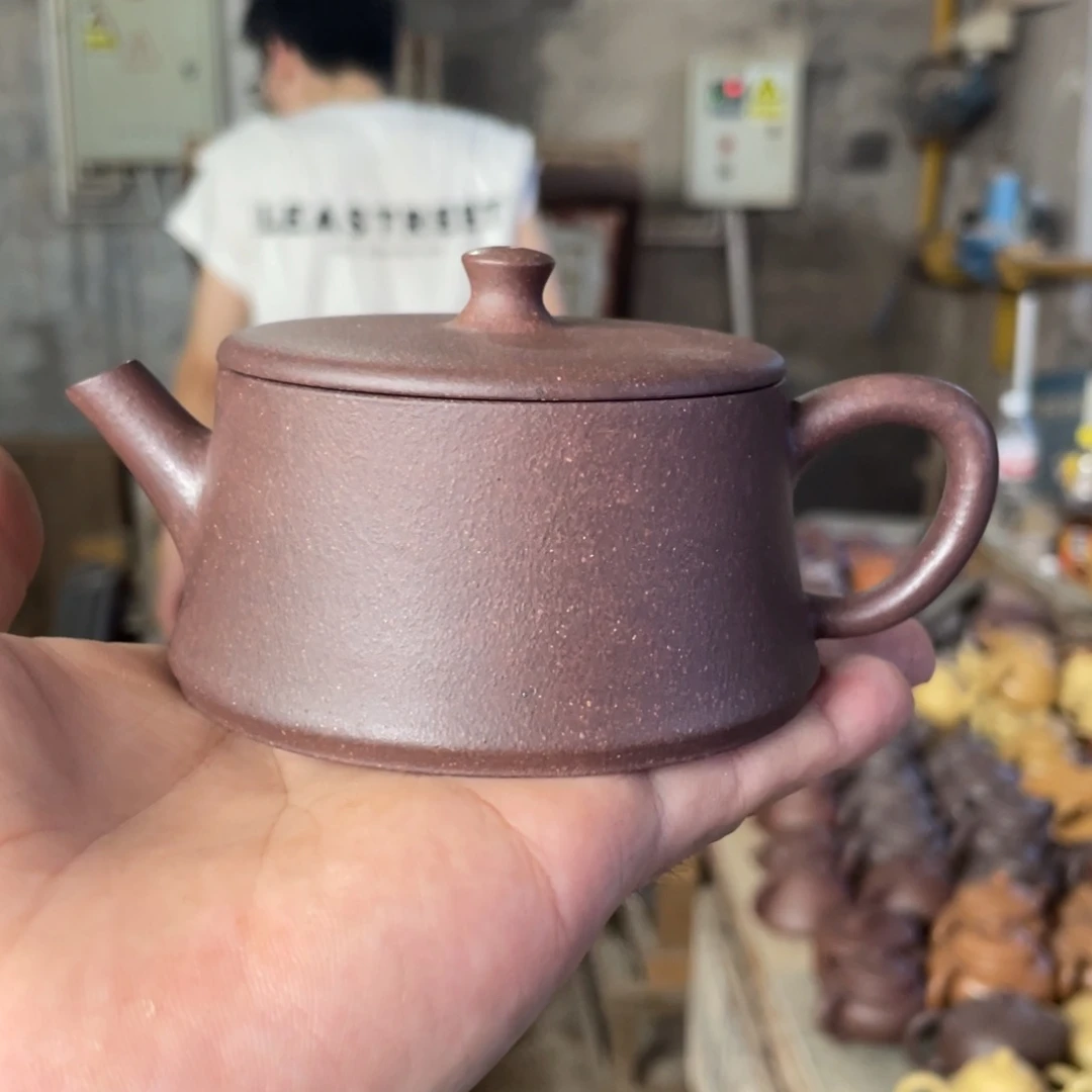 茶壶紫砂YZ。云柱。大水潭天青泥 140CC