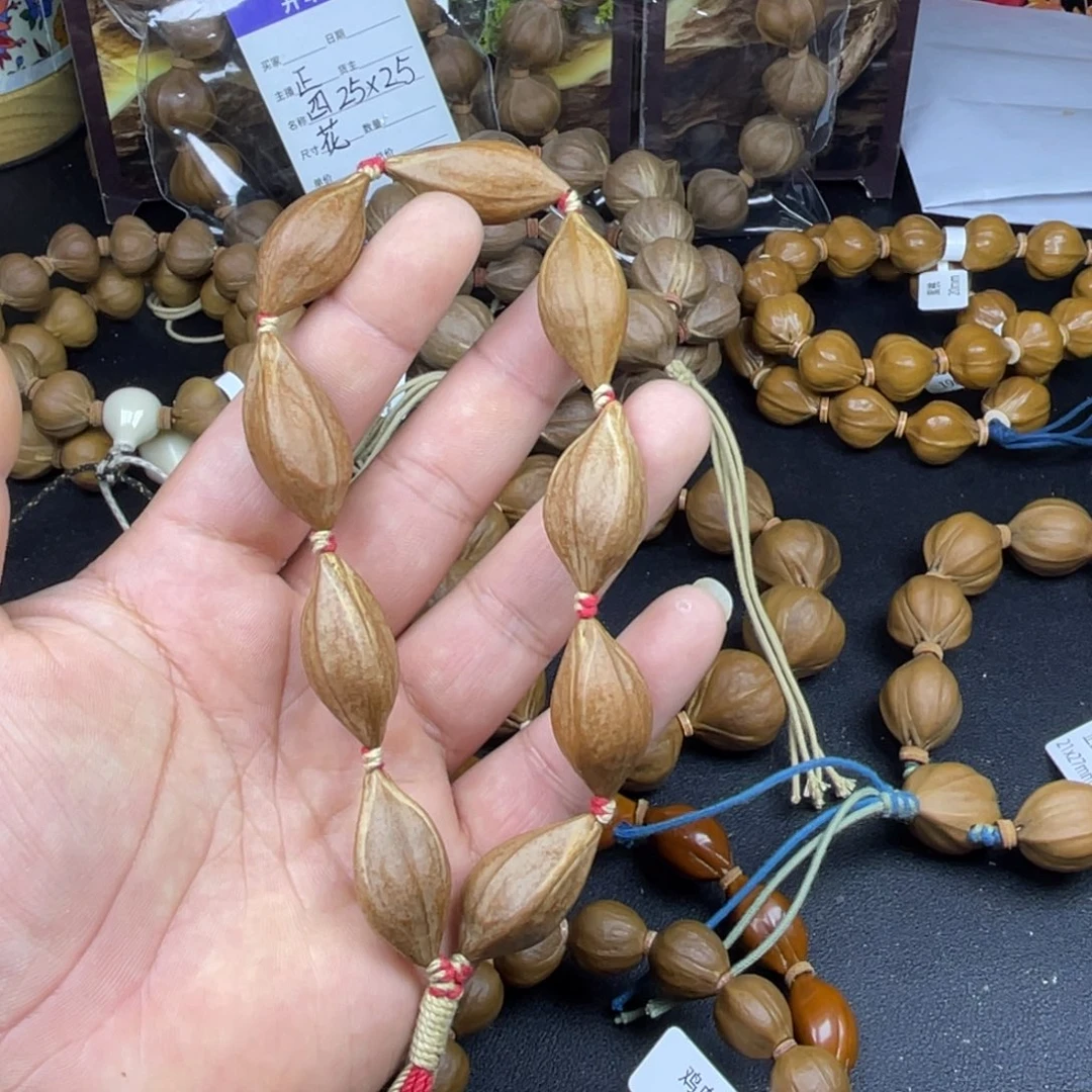 橄榄核手串爆红老料小手持