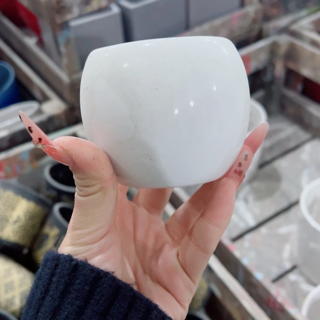 有孔，陶瓷花盆满10米包邮发货