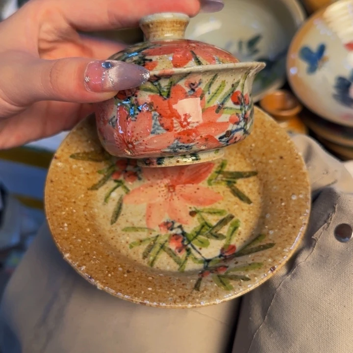 瓷片景德镇陶瓷手工手绘