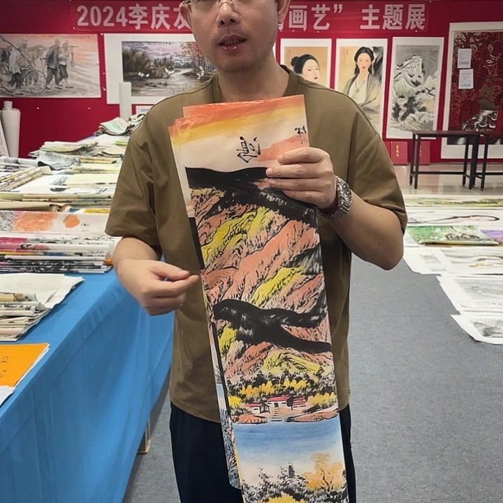 国画今天早上国画作品欣赏