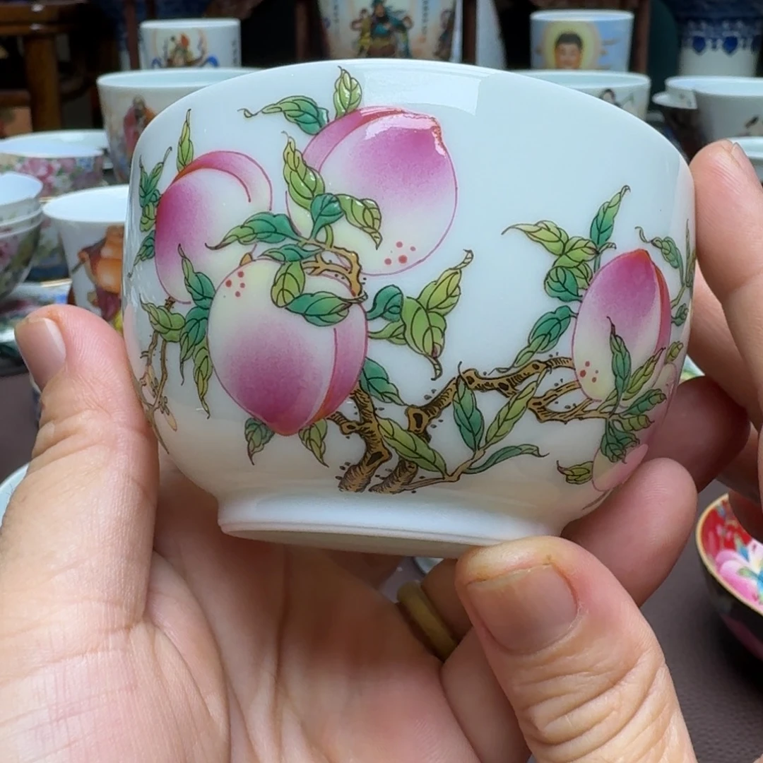 景德镇手工手绘展示