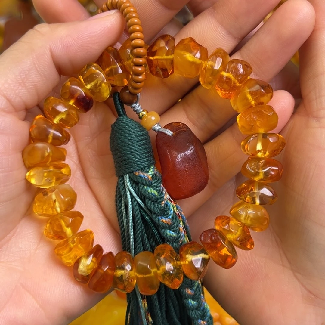 未镶嵌琥珀裸石琥珀