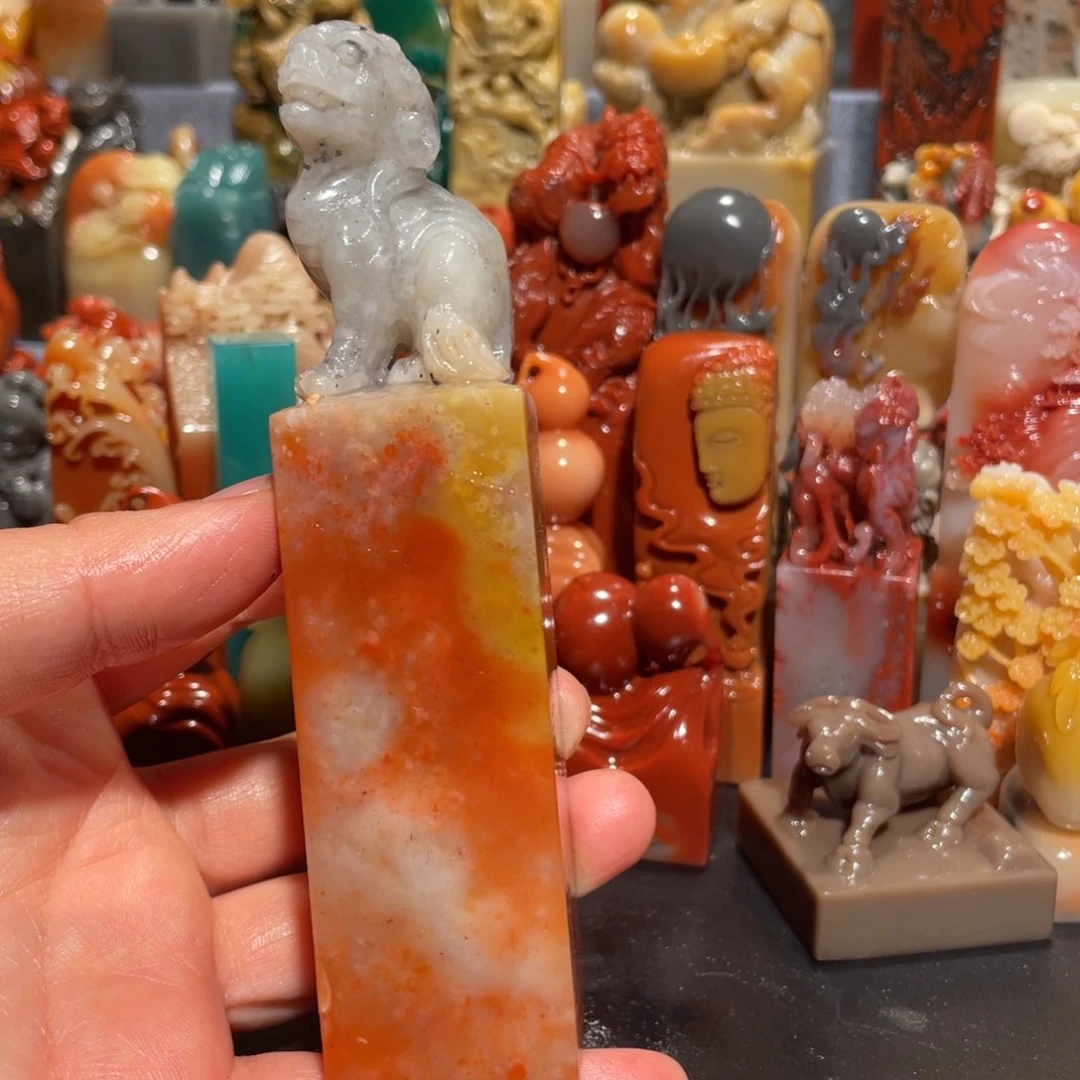 寿山石印石精美印