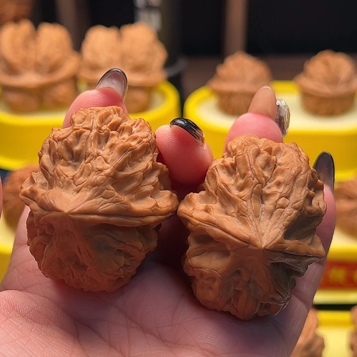 文玩核桃吊坠平谷火苗 45尺 全品