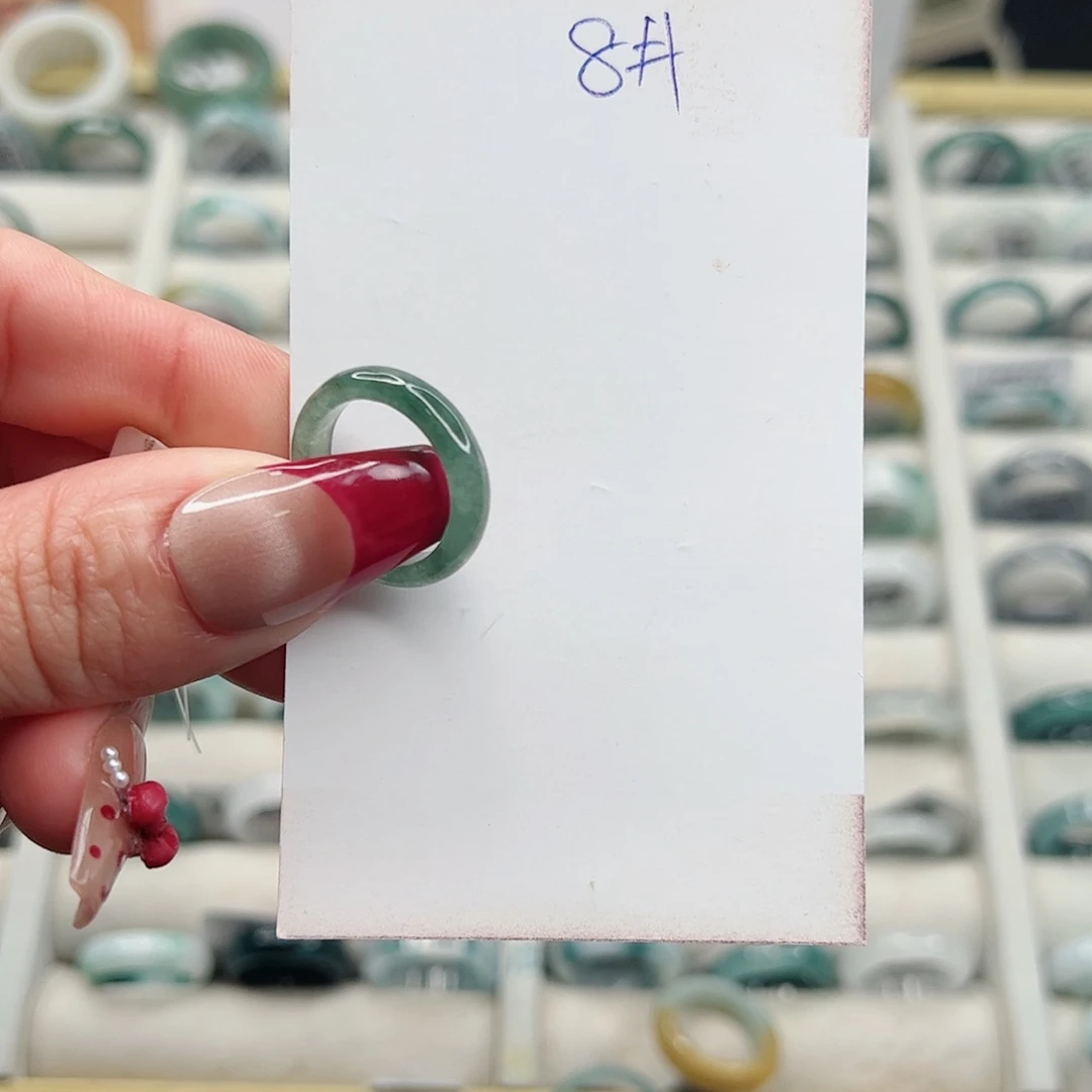 翡翠戒指未镶嵌戒指