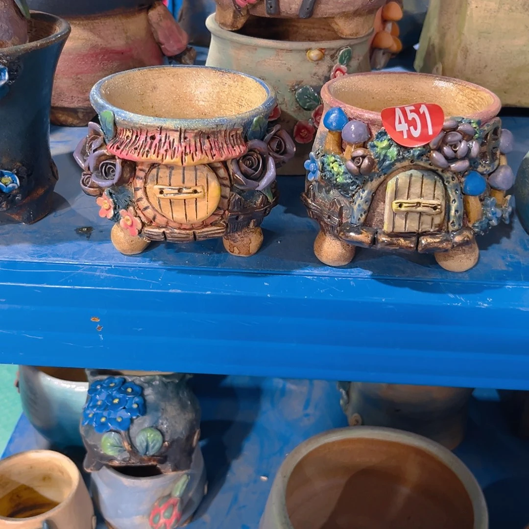 451 号陶然花器手工花盆