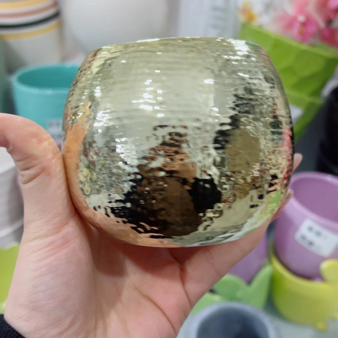 有孔，陶瓷花盆满10米包邮发货