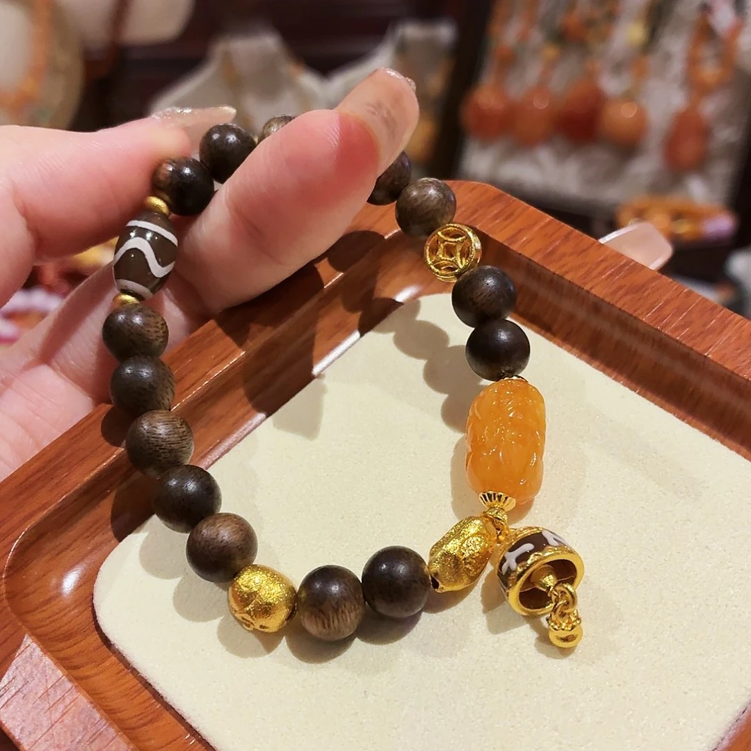 蜜蜡未镶嵌手链手串