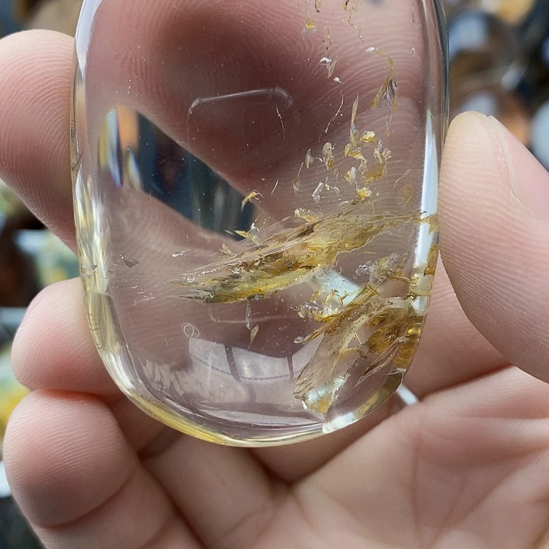 水晶天然水晶透亮光泽未镶嵌般*