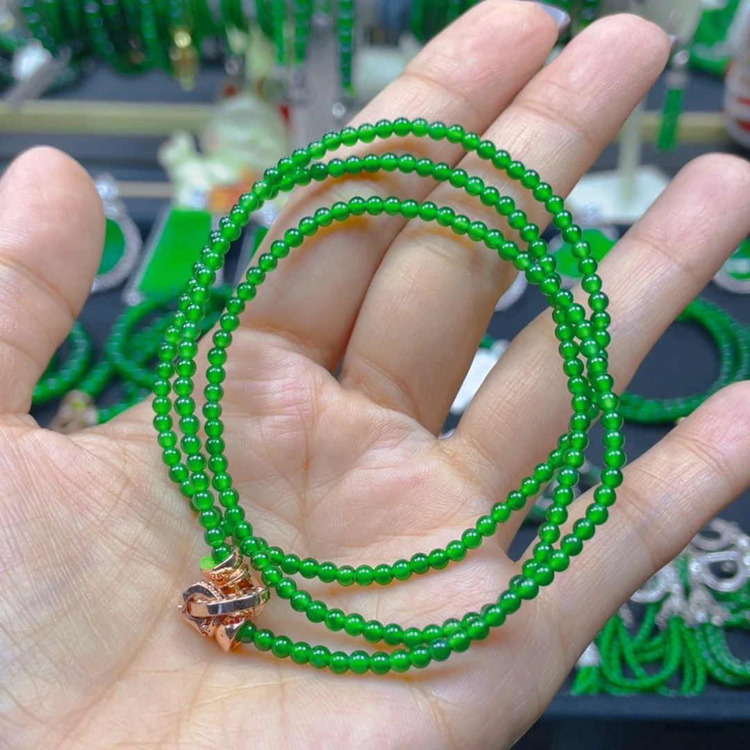 颈饰未镶嵌翡翠项链2.5