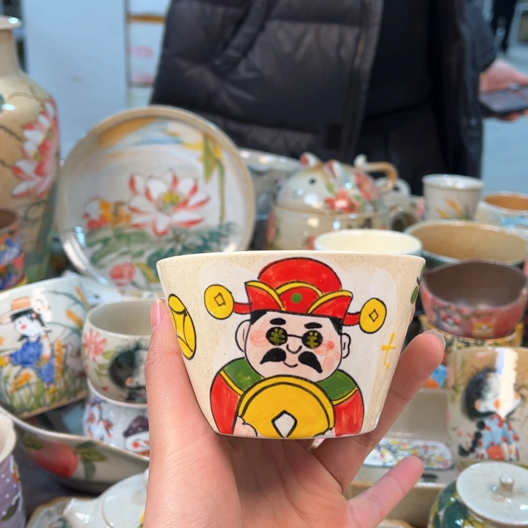 景德镇陶瓷手工杯