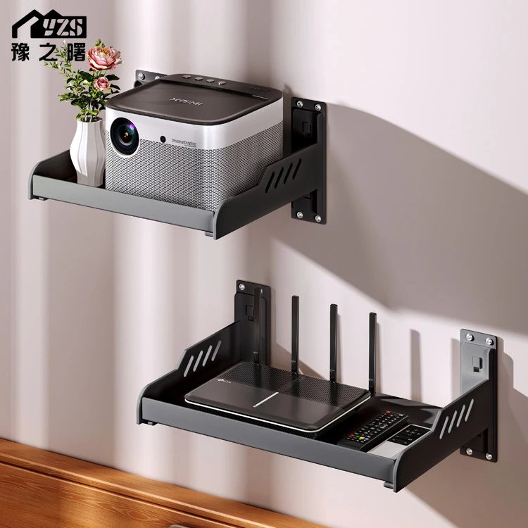 投影仪支架免打孔壁挂床头挂墙上通用架家用卧室沙发后万能放置台