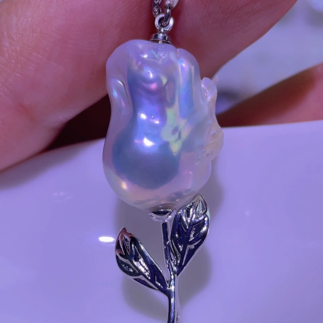 未镶嵌天然淡水珍珠吊坠淡水珍珠