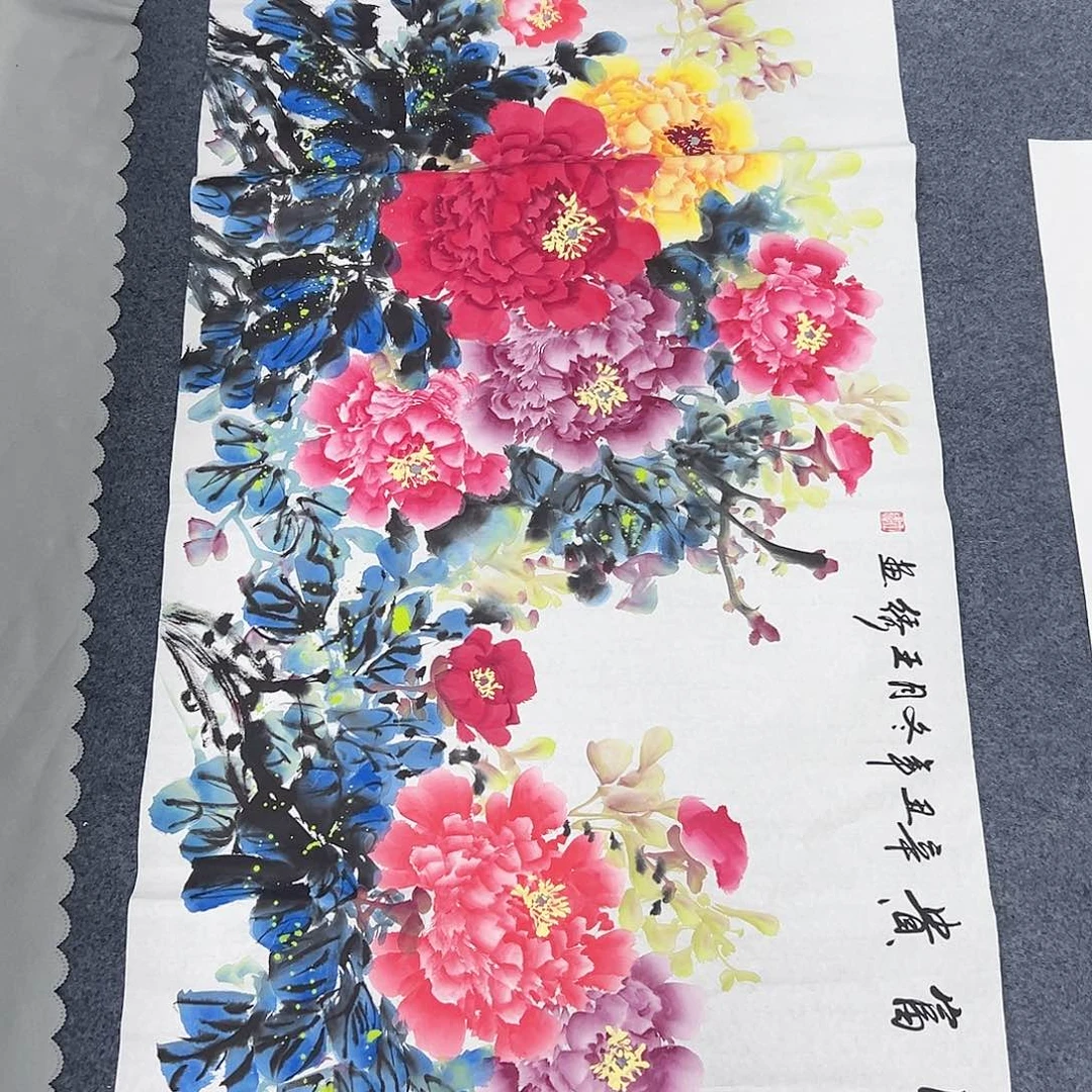 国画国画作品纯手绘作品
