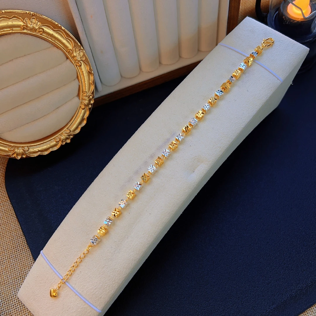 铜合金手链 哈尼西牧时尚百搭手链#0008971