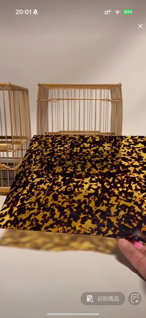 鸟用豹纹底板1张