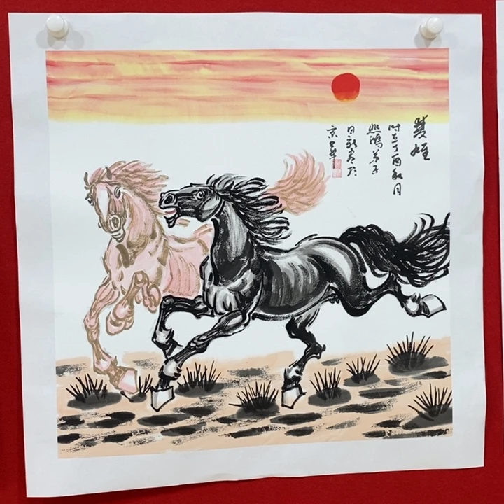 日新画作欣赏作品