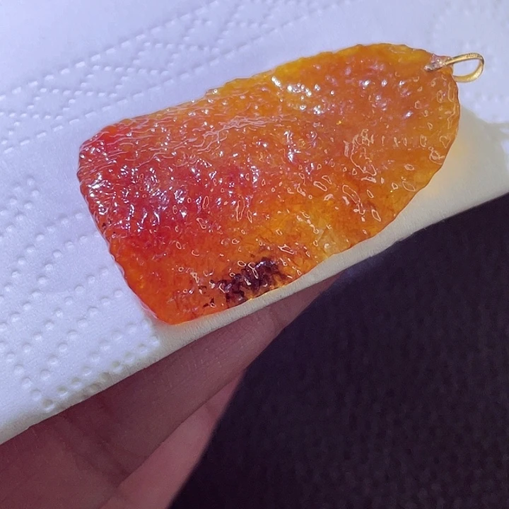 颈饰18K金镶嵌翡翠翡翠