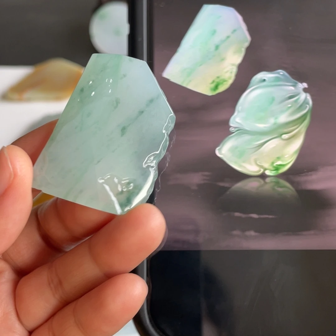 定制翡翠未镶嵌包工